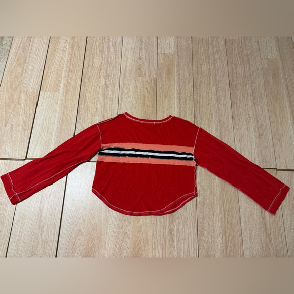 Free People Stripe Cropped Long Sleeve - Picture 6 of 6